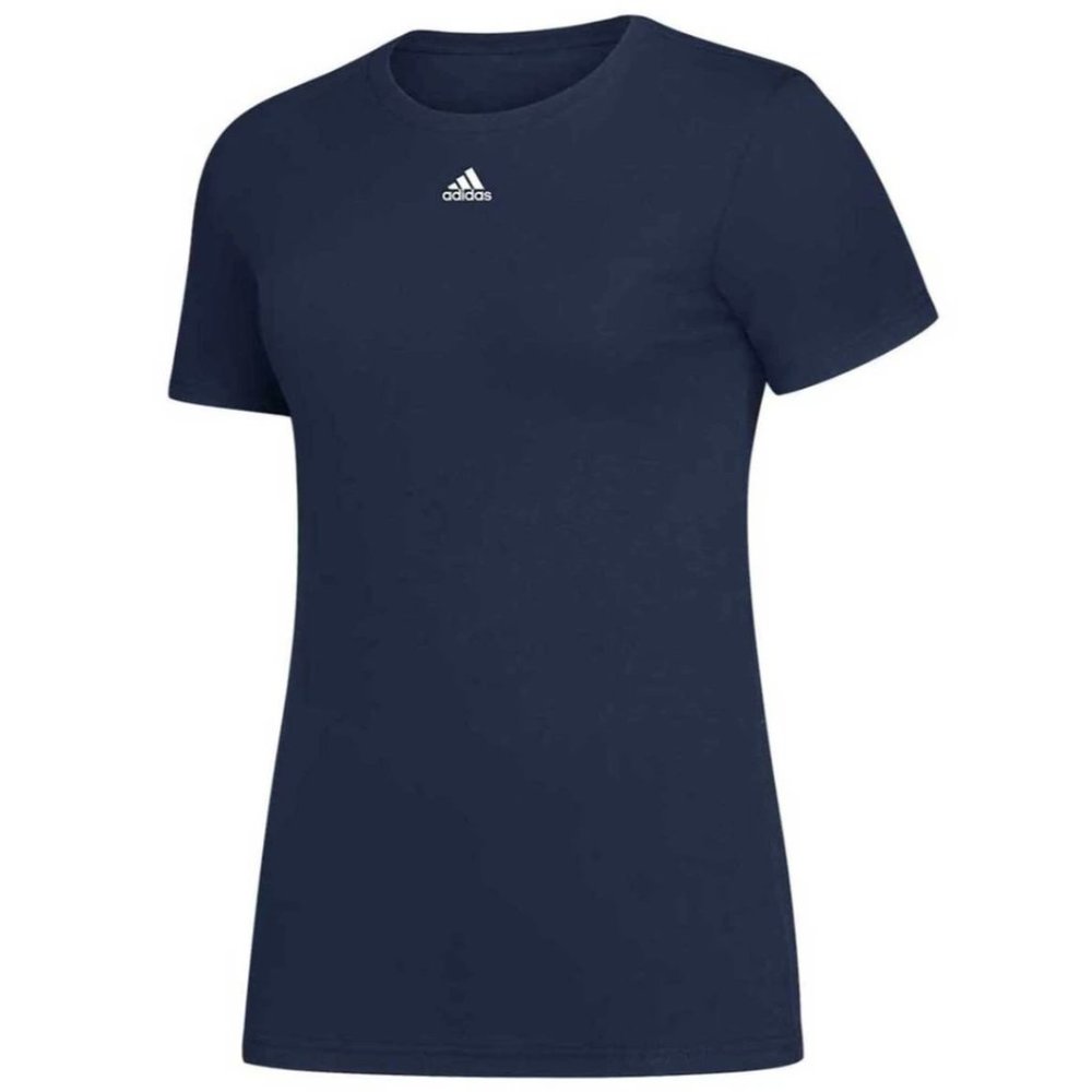 Adidas Womens Amplifier Navy Blue Short Sleeve Tee